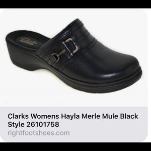 Clarks Womens Hayla Merle Mule